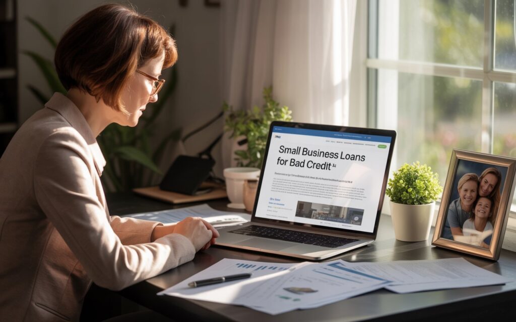 How to get a small business loan with bad credit